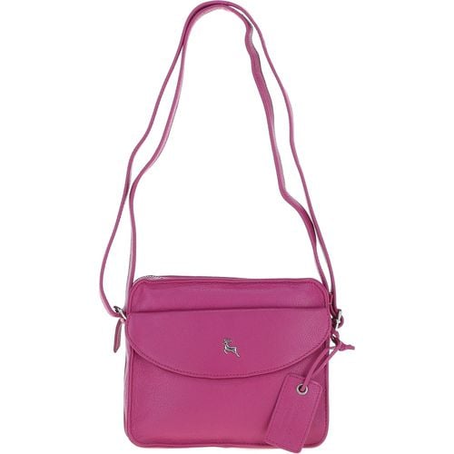 Leather Crossbody Bag: Glasgow Berry ONE SIZE - Ashwood Handbags - Modalova