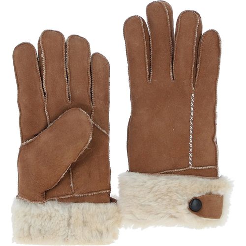 Real Sheepskin Gloves: FEN-903 Light tan-2 M/L - Ashwood Handbags - Modalova