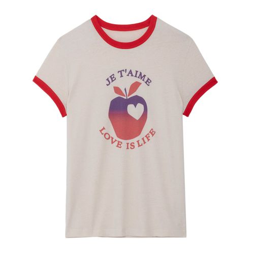 T-shirt Walk Love Is Life - Zadig & Voltaire - Zadig&Voltaire - Modalova