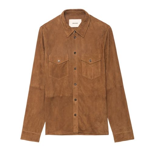 Chemise Sergy Cuir Suede - Taille S - Zadig&Voltaire - Modalova