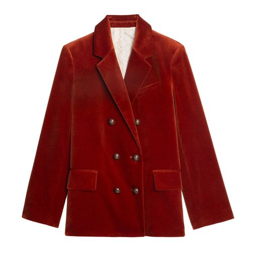Blazer Vaska Velours Burn - Taille 40 - Zadig&Voltaire - Modalova