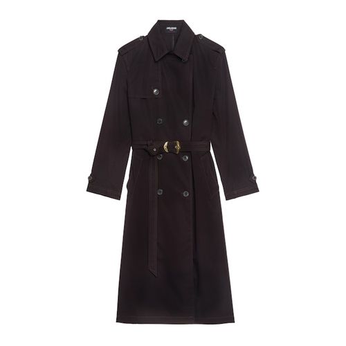 Trench Kenar Dark Chocolate - Taille L - Zadig&Voltaire - Modalova