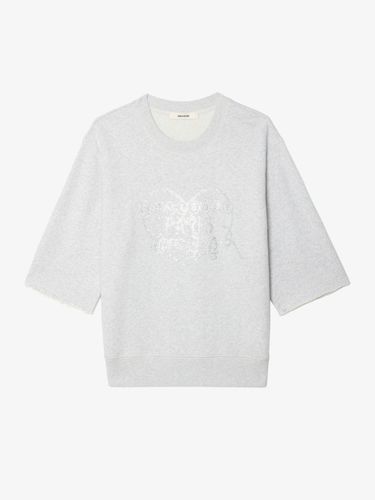 Sweatshirt Edmond Gris Chine Clai - Taille XS - Zadig & Voltaire - Modalova