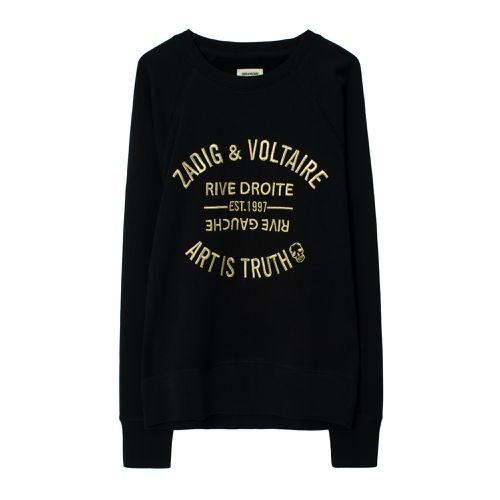 Sweatshirt Upper Blason Bestickt - Zadig & Voltaire - Zadig&Voltaire - Modalova