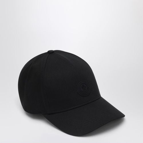 Black baseball cap with logo - Moncler - Modalova