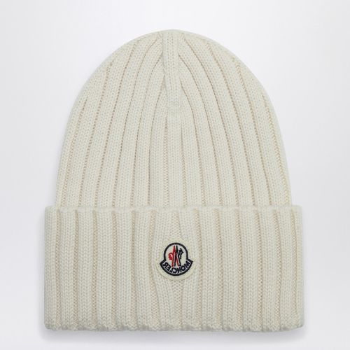 White wool bonnet - Moncler - Modalova