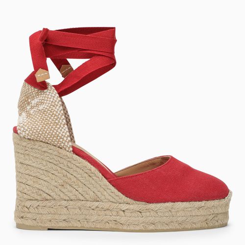 Espadrillas Carina 8ED/001 rossa - Castañer - Modalova