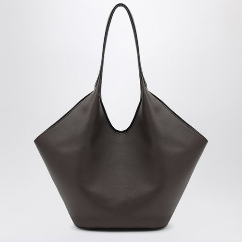 Phantom tote in hazelnut leather - AESTHER EKME - Modalova