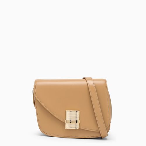 Borsa a tracolla Fiamma S color cammello - Ferragamo - Modalova