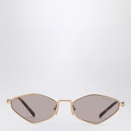 Miu Regard gold/light sunglasses - Miu Miu - Modalova