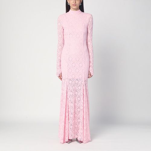 Long pink lace dress - ROTATE Birger Christensen - Modalova