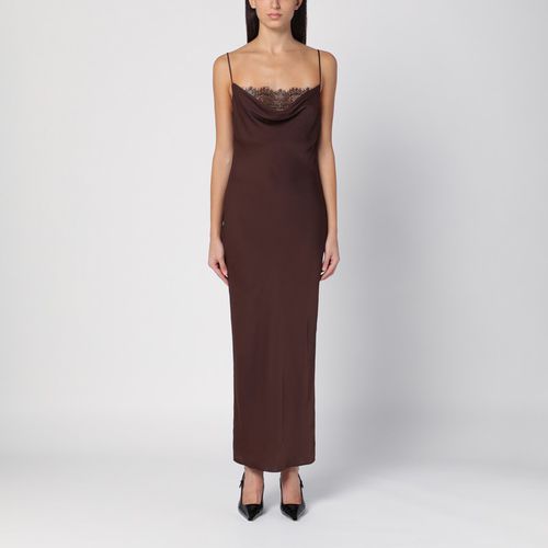 Brown epaulette dress - ROTATE Birger Christensen - Modalova