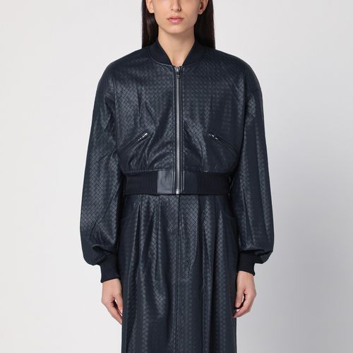 Woven faux leather bomber jacket - ROTATE Birger Christensen - Modalova