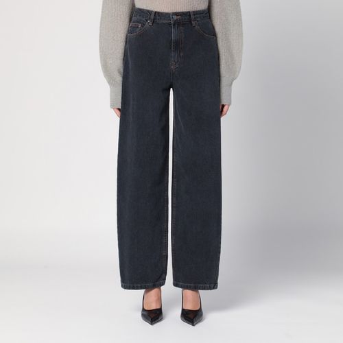 Dark grey wide jeans - ROTATE Birger Christensen - Modalova