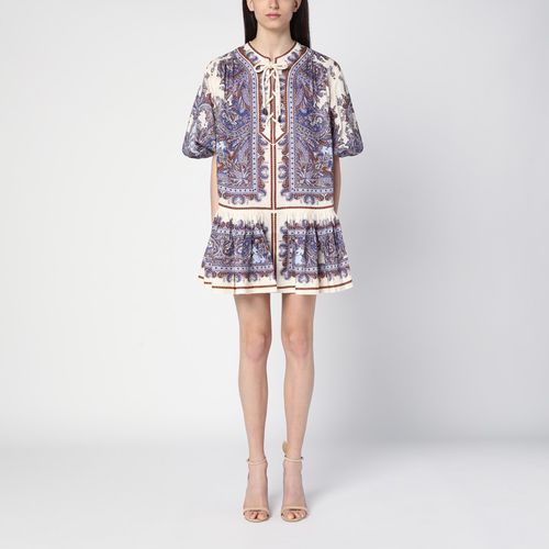 Ottie Eyelet mini dress with Paisley linen print - Zimmermann - Modalova