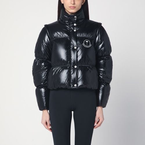 Kurze Daunenjacke Noella schwarz - Moncler X Palm Angels - Modalova