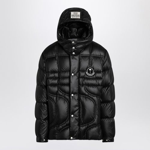 Cherith black quilted down jacket - Moncler X Palm Angels - Modalova