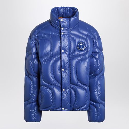 Haunani quilted down jacket in blue - Moncler X Palm Angels - Modalova