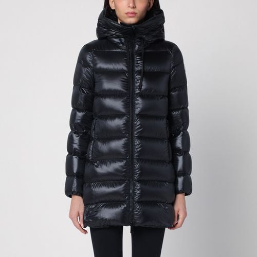 Lange schwarze Daunenjacke Suyen - Moncler - Modalova