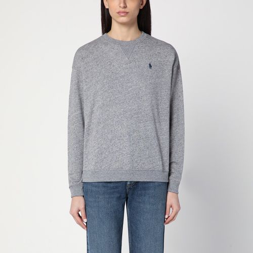 Sweatshirt mit Rundhalsausschnitt aus Baumwollgemisch - Polo Ralph Lauren - Modalova