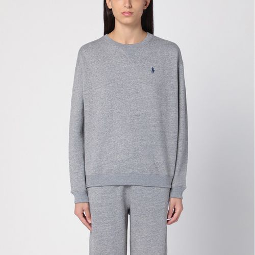 Sweatshirt mit Rundhalsausschnitt aus Baumwollgemisch - Polo Ralph Lauren - Modalova