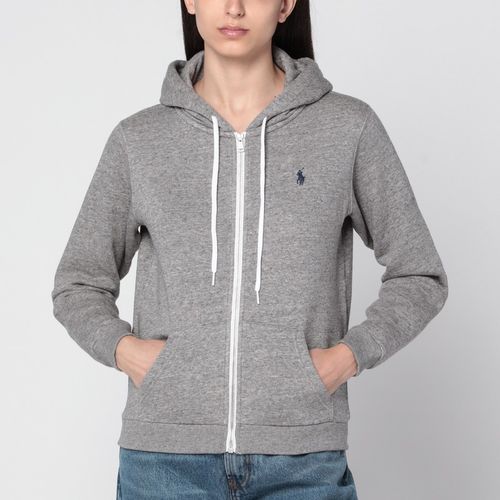 Sweatshirt mit Reißverschluss aus Baumwollmischung - Polo Ralph Lauren - Modalova