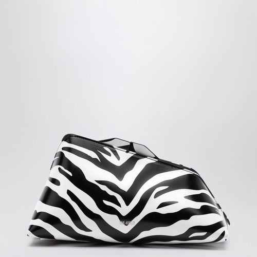 PM /black clutch with zembra leather print - The Attico - Modalova