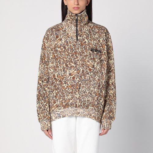 Felpa Wilda con stampa leopardata - ISABEL MARANT - Modalova