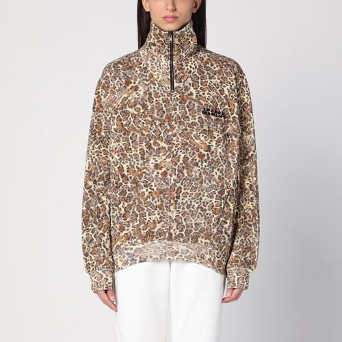 Sweatshirt Wilda mit Leopardenprint - ISABEL MARANT - Modalova