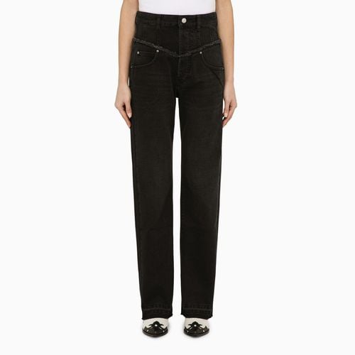 Schwarze Jeans aus Baumwolldenim - ISABEL MARANT - Modalova