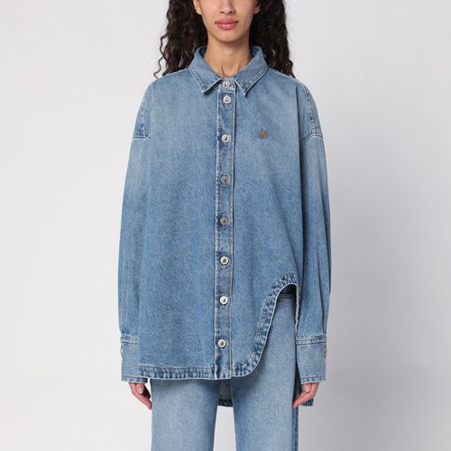 Blue denim Diana shirt - The Attico - Modalova