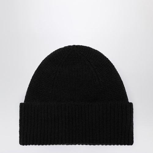 Cashmere Beanie in Black - Roberto Collina - Modalova