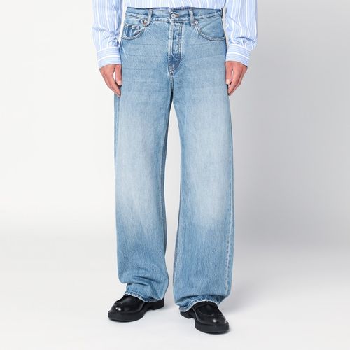 Straight leg denim pants in indigo color - JACQUEMUS - Modalova