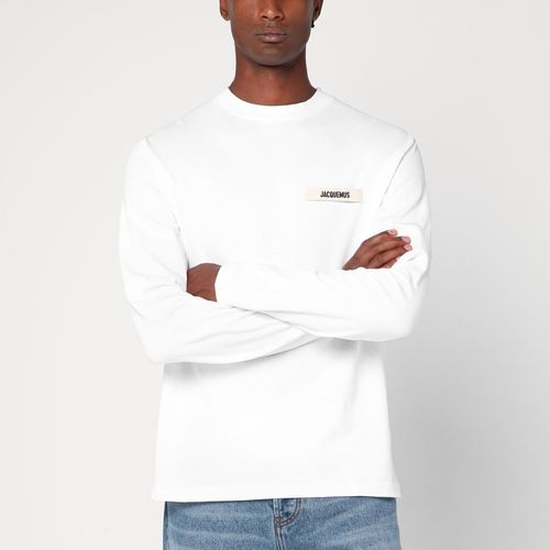 White long-sleeved cotton T-shirt - JACQUEMUS - Modalova