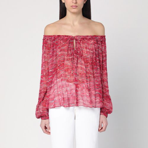 Top red Vutti with print - ISABEL MARANT Étoile - Modalova