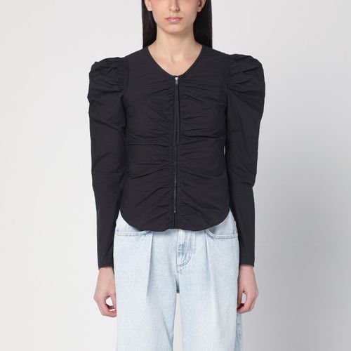 Top Benatea con zip nero - ISABEL MARANT Étoile - Modalova