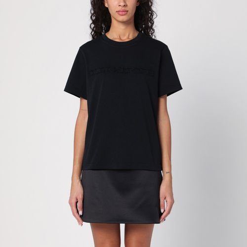 Black t-shirt with logo embroidery - Marc Jacobs - Modalova