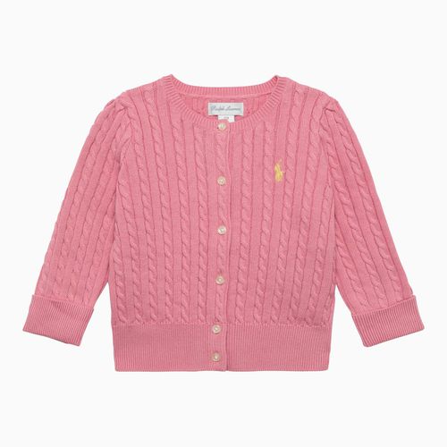 Cardigan rosa in cotone - Polo Ralph Lauren - Modalova