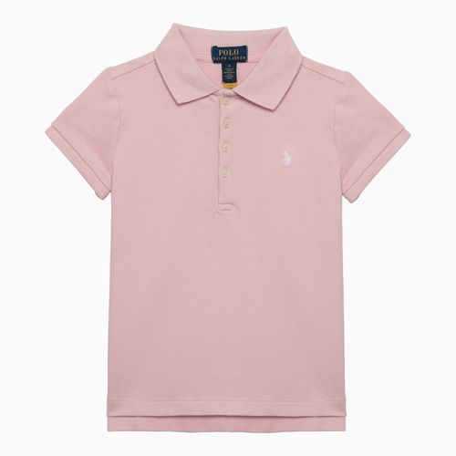 Pink cotton polo shirt with logo - Polo Ralph Lauren - Modalova