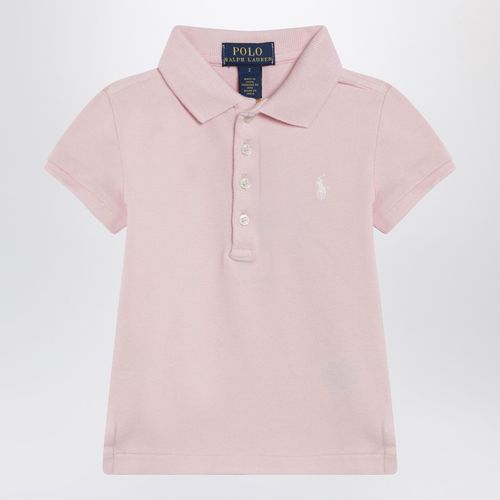 Polo rosa in cotone con ricamo logo - Polo Ralph Lauren - Modalova