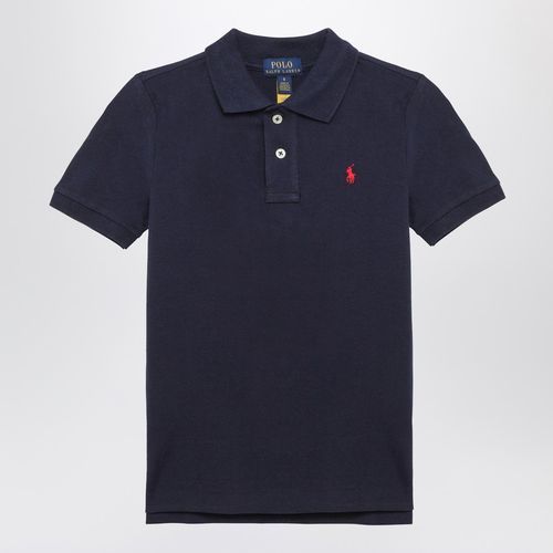 Marineblaues Poloshirt aus Baumwolle mit Logo - Polo Ralph Lauren - Modalova