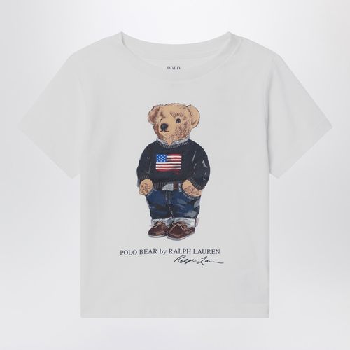 T-shirt Polo Bear bianca - Polo Ralph Lauren - Modalova