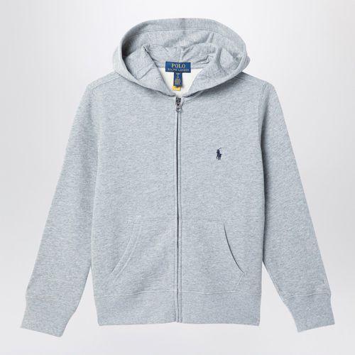 Grey cotton zip sweatshirt - Polo Ralph Lauren - Modalova