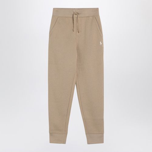 Khaki cotton-blend jogging trousers - Polo Ralph Lauren - Modalova