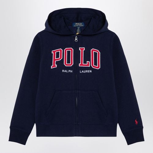 Navy cotton blend sweatshirt with logo - Polo Ralph Lauren - Modalova