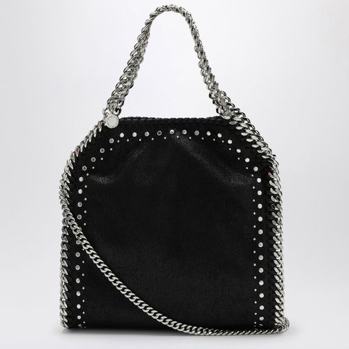 Borsa Falabella mini nera con borchie - Stella McCartney - Modalova