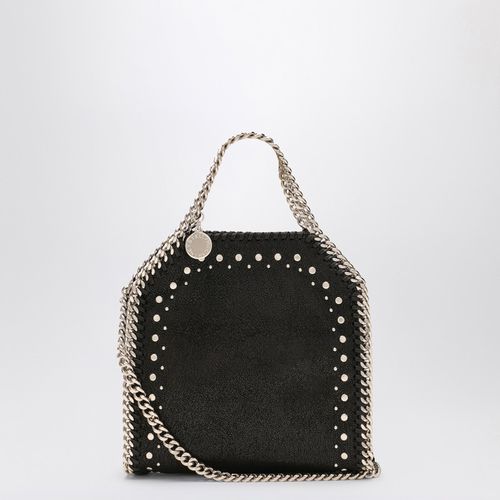 Borsa Falabella micro nera con borchie - Stella McCartney - Modalova