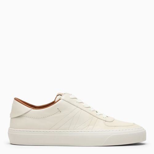 Monclub weißer Leder-Sneaker - Moncler - Modalova