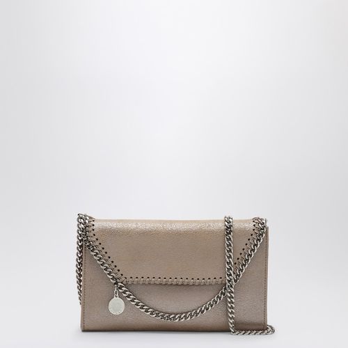 Borsa portafoglio a tracolla Falabella beige - Stella McCartney - Modalova