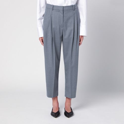 Hellgraue Hose aus Wolle - Stella McCartney - Modalova